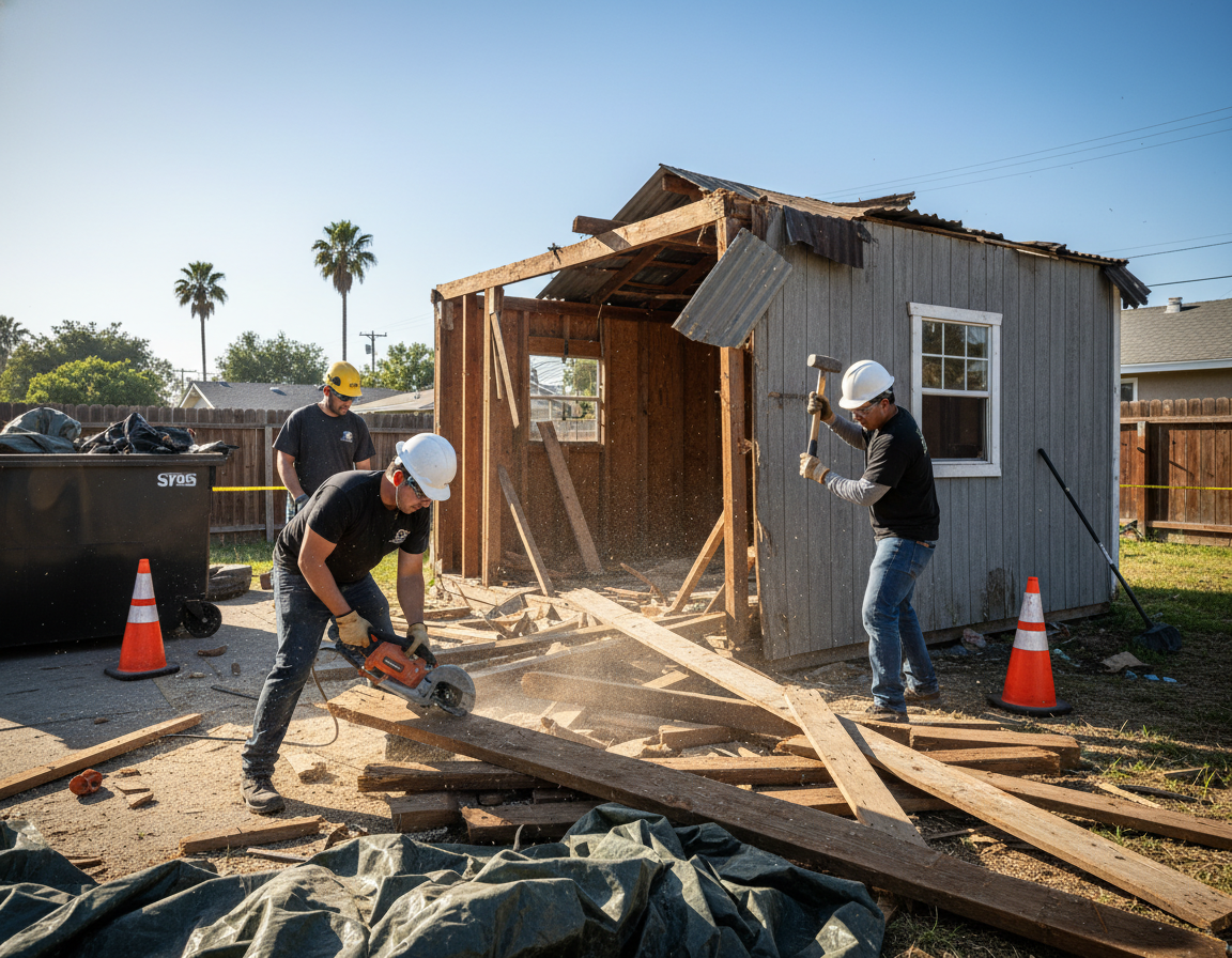Shed Demolition In Ventura